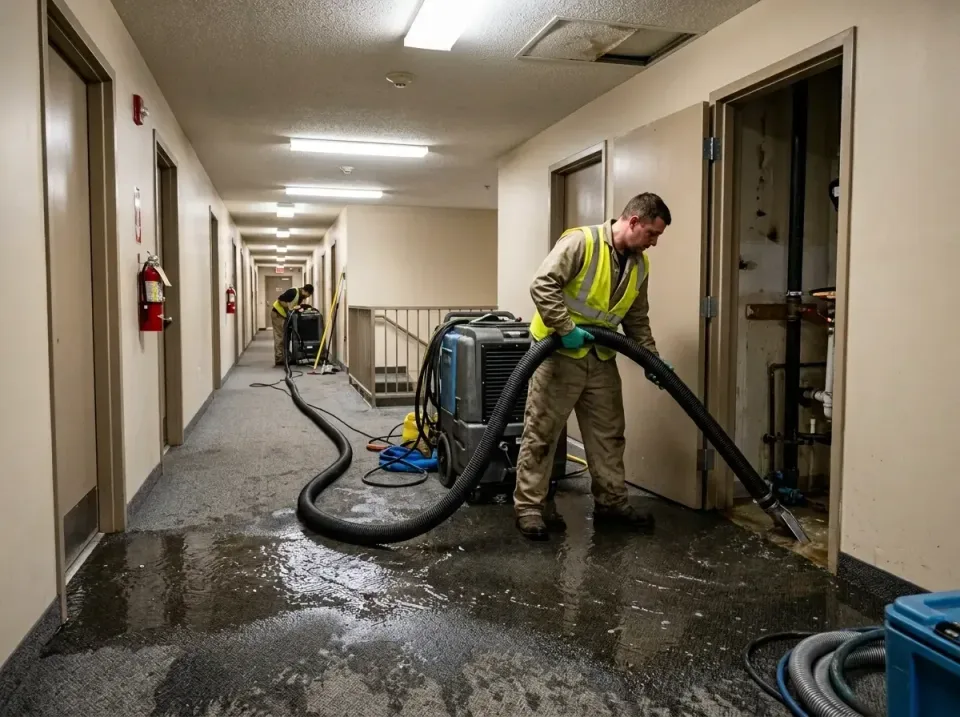 multi-unit-apartment-hallway-f-005 — frequently asked questions, Emergency Burst Pipe Water Extraction & Removal in South Wh…